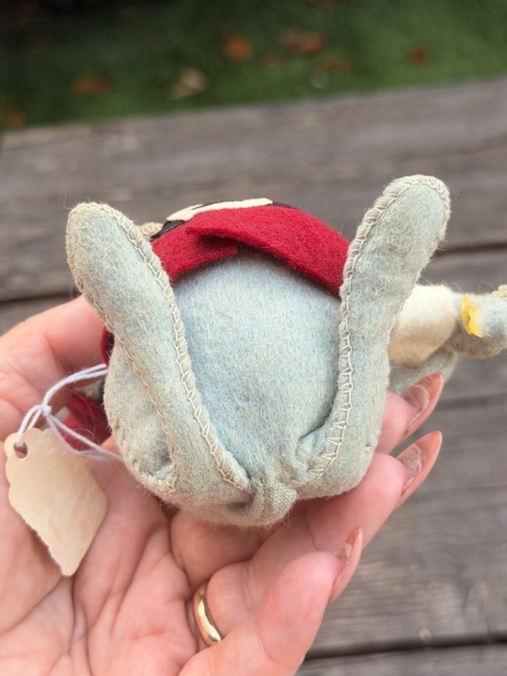 Vintage 1981 Annalee Mobilitee THANKSGIVING Pilgrim 5" Mouse Fall Harvest - Picture 11 of 12